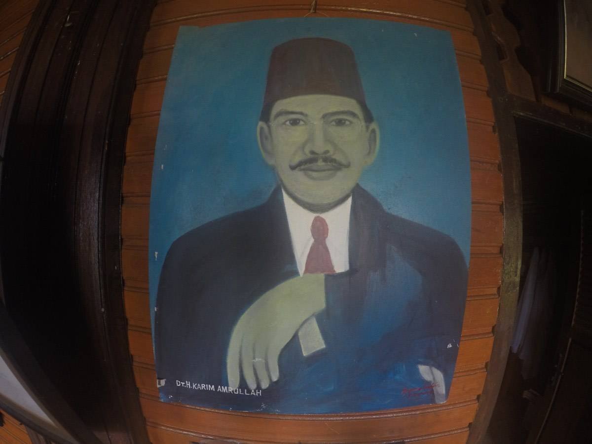 Portrait of Haji Rasul (DR. H. Abdul Karim Amrullah), father of Buya Hamka