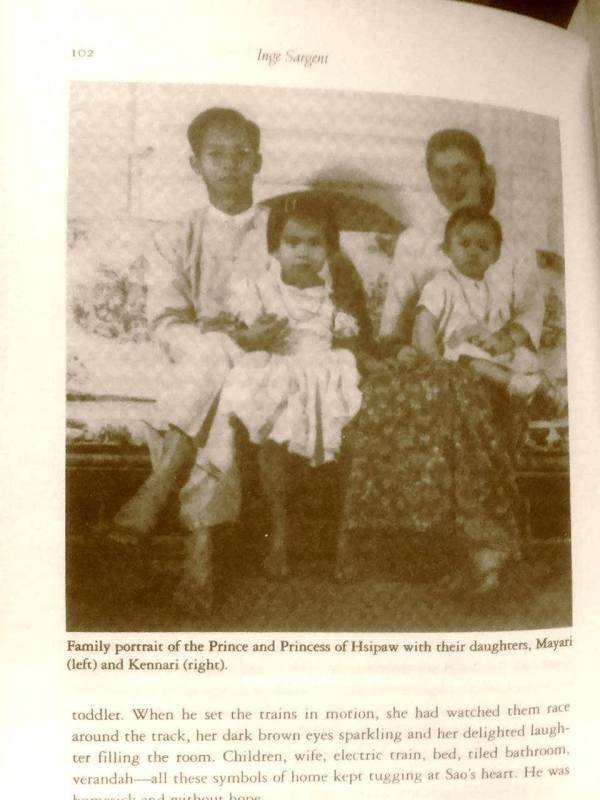 Inge Sargent di masa kini, masih dianggap sebagai Mahadewi oleh orang-orang Shan